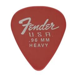 Fender Original Delrin Guitar Picks 12-pack - .96mm Fiesta Red