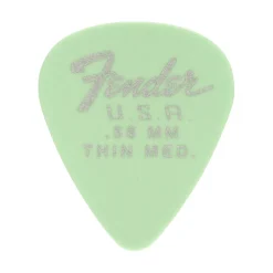Fender Original Delrin Guitar Picks 12-pack - .58mm Surf Green