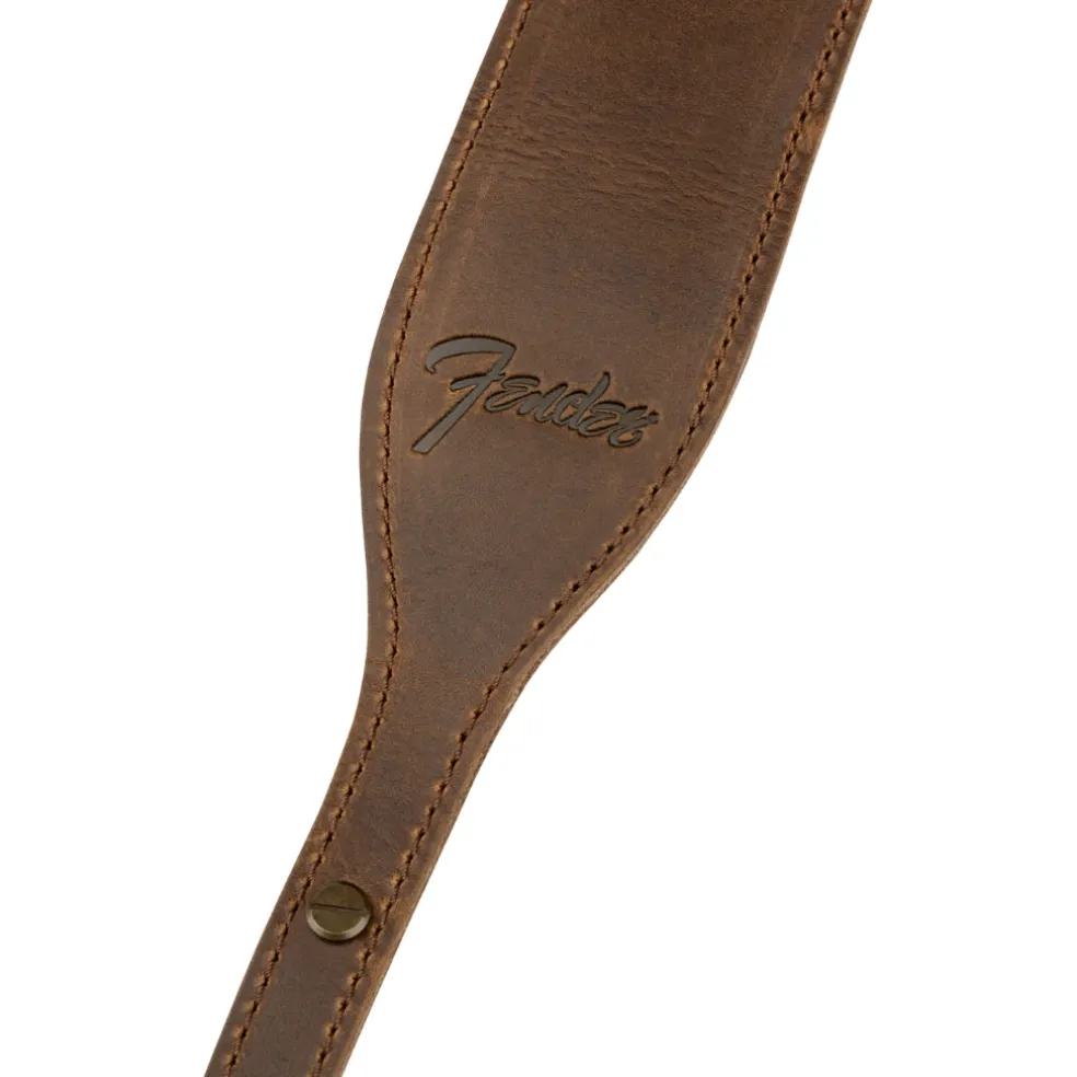 Fender Paramount Banjo Leather Strap in Brown
