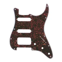 Fender Pickguard, Stratocaster® H/S/S, 11-Hole Mount, Tortoise Shell, 4-Ply