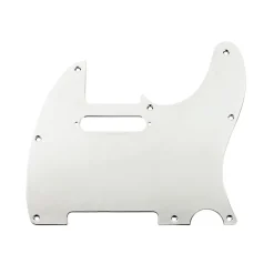 Fender Pickguard, Telecaster®, 8-Hole Mount, Chrome-Plated, 1-Ply