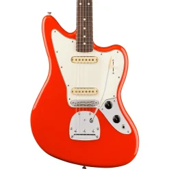 Fender Player II Jaguar Rosewood Fretboard Coral Red
