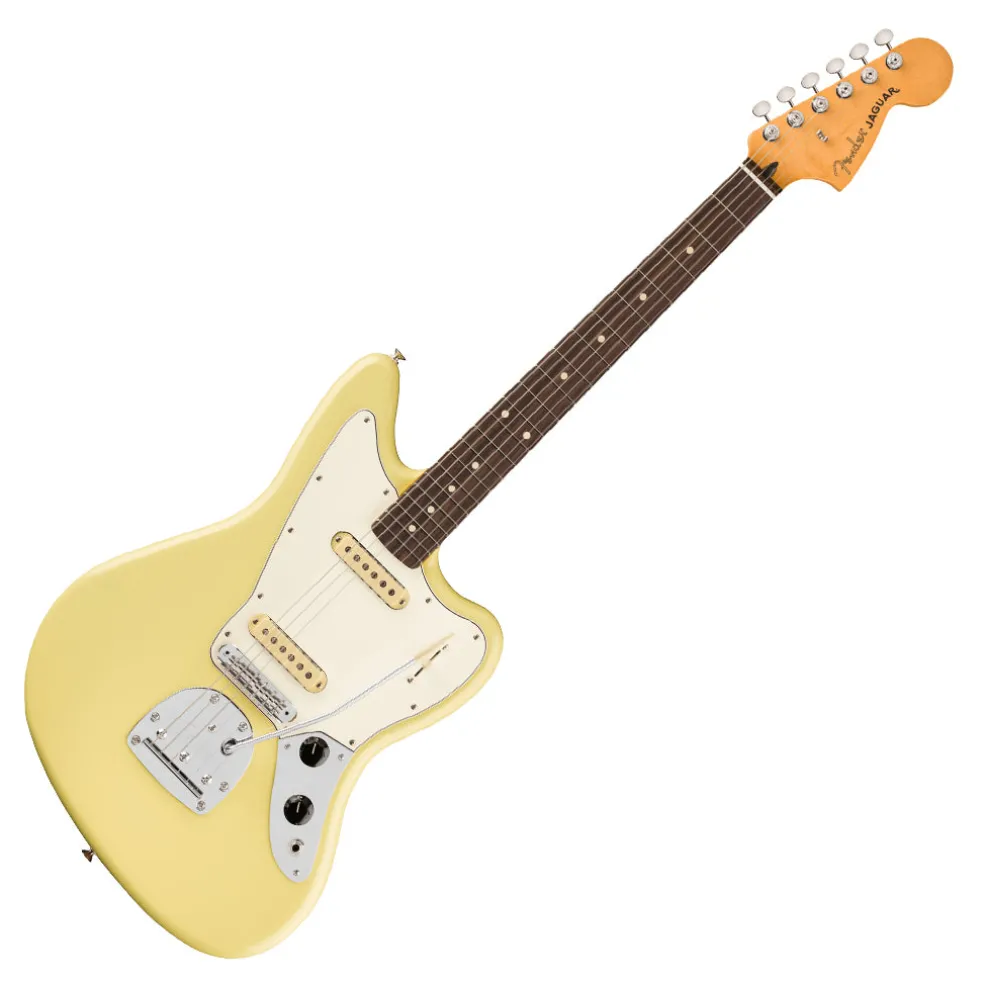 Fender Player II Jaguar Rosewood Fretboard Hialeah Yellow