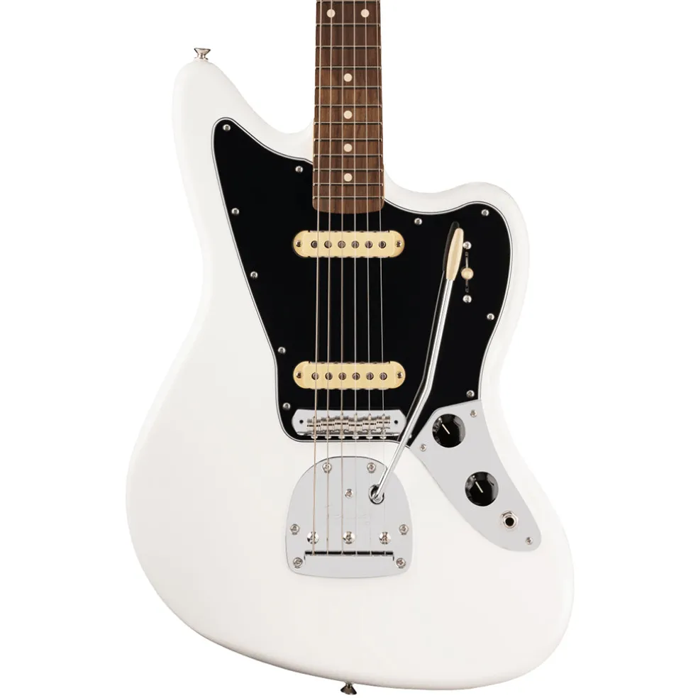 Fender Player II Jaguar Rosewood Fretboard Polar White