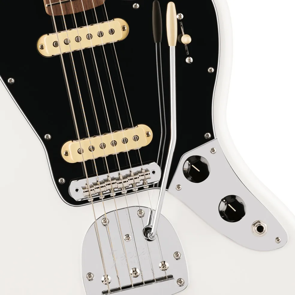 Fender Player II Jaguar Rosewood Fretboard Polar White