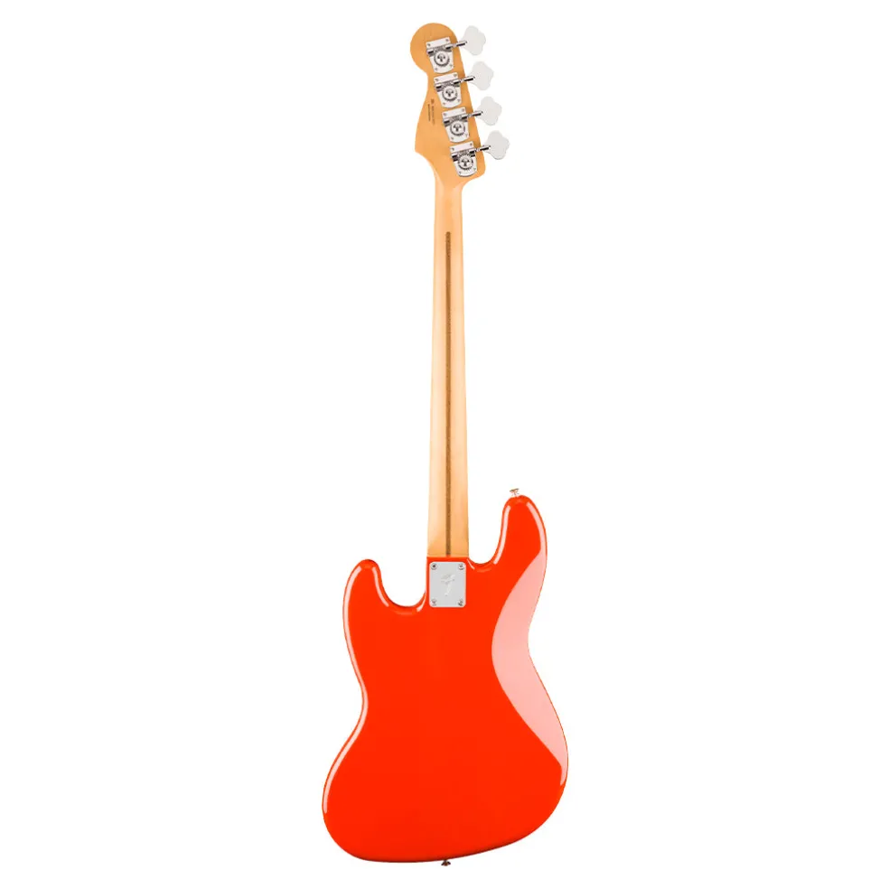 Fender Player II Jazz Bass Maple Fretboard Coral Red