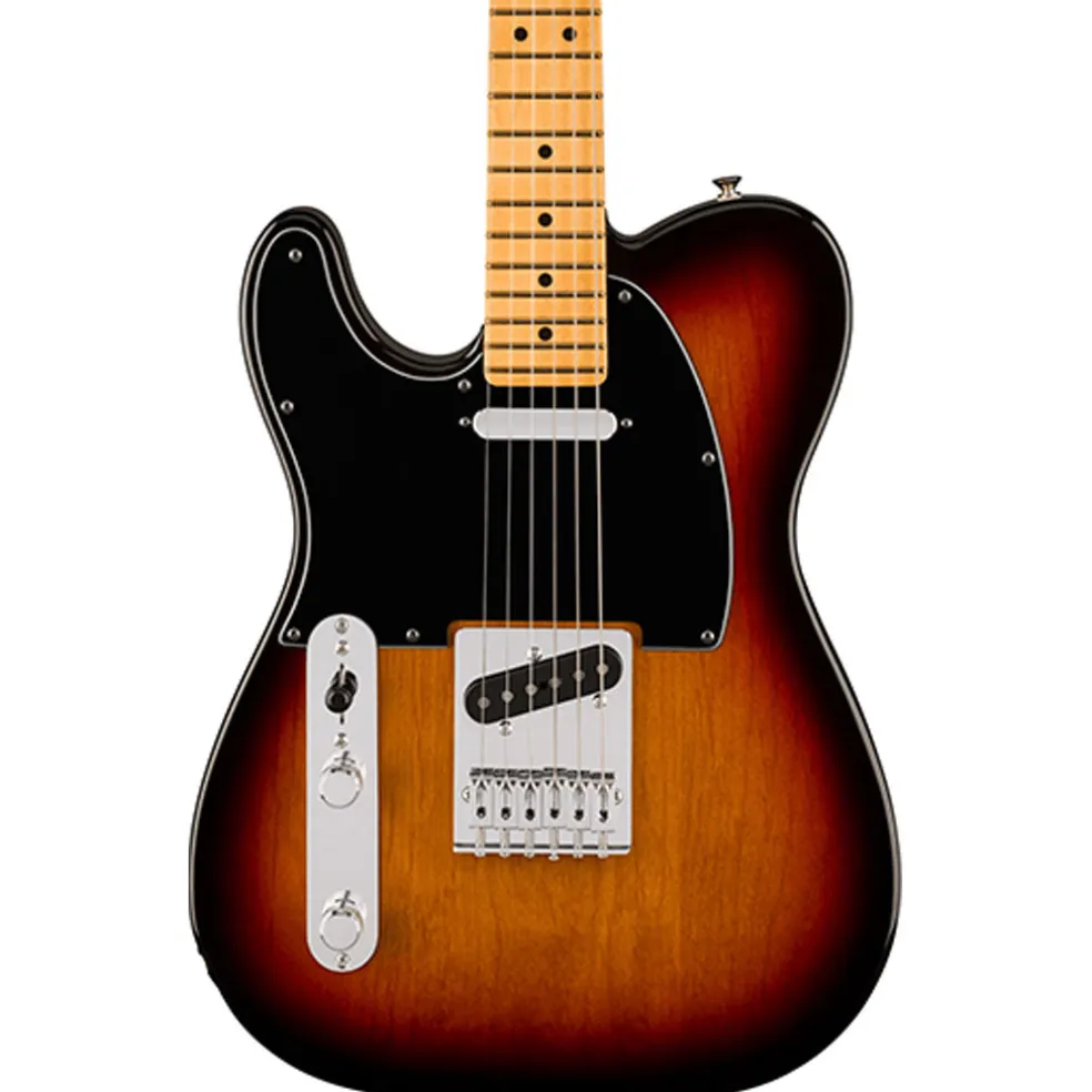 Fender Player II Left Handed Telecaster Maple Fretboard 3 Color Sunburst