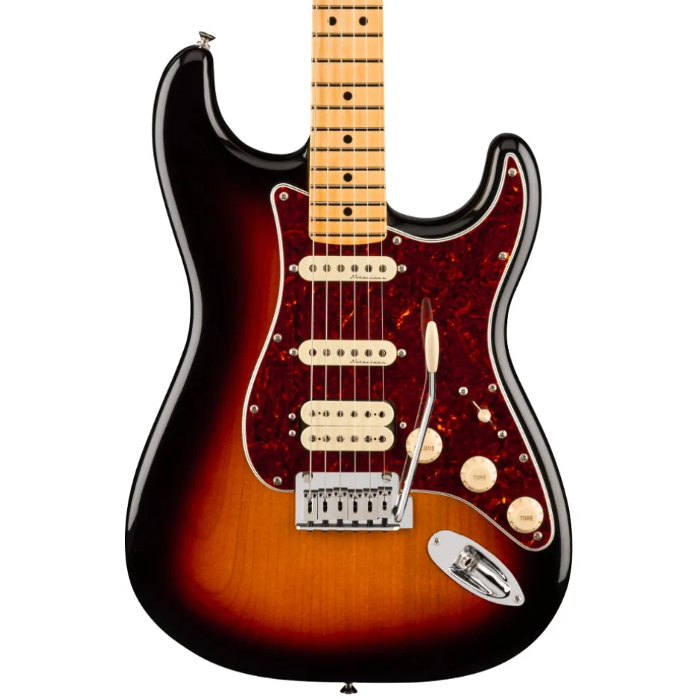 Fender Player II Modified Stratocaster HSS - 3-Color Sunburst, Maple Fingerboard
