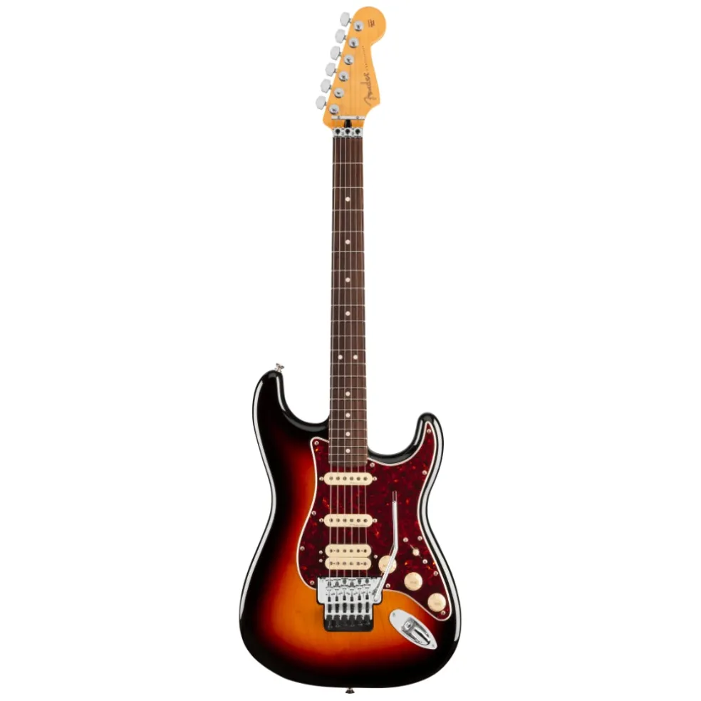 Fender Player II Modified Stratocaster HSS Floyd Rose - 3-Color Sunburst, Rosewood Fingerboard