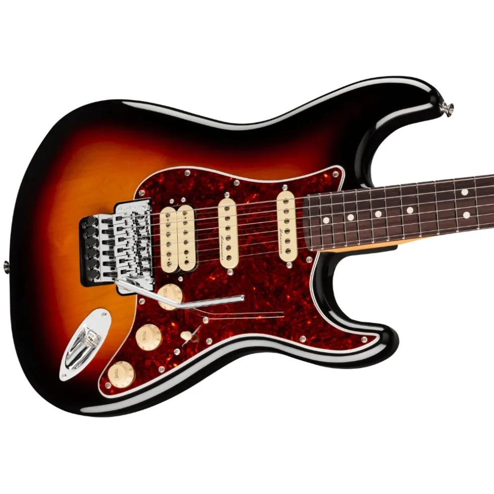 Fender Player II Modified Stratocaster HSS Floyd Rose - 3-Color Sunburst, Rosewood Fingerboard