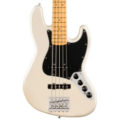 Fender Player II Modified Active Jazz Bass V - Olympic Pearl, Maple Fingerboard