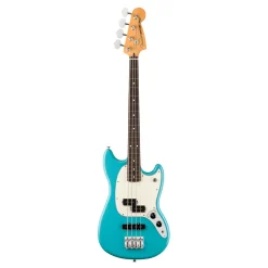 Fender Player II Mustang Bass Rosewood Fretboard Aquatone Blue