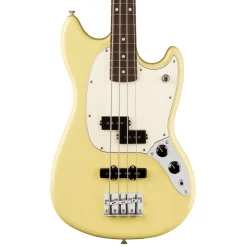Fender Player II Mustang Bass Rosewood Fretboard Hialeah Yellow