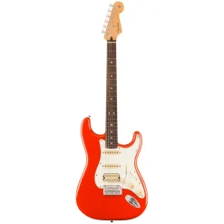 Fender Player II Stratocaster HSS Rosewood Fretboard Electric Guitar - Coral Red