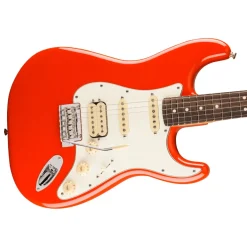 Fender Player II Stratocaster HSS Rosewood Fretboard Electric Guitar - Coral Red