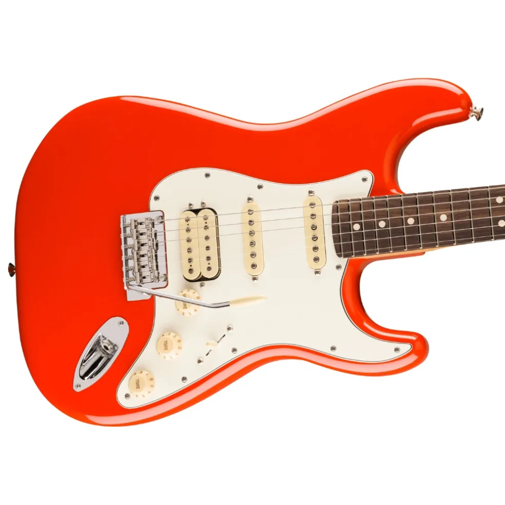 Fender Player II Stratocaster HSS Rosewood Fretboard Electric Guitar - Coral Red