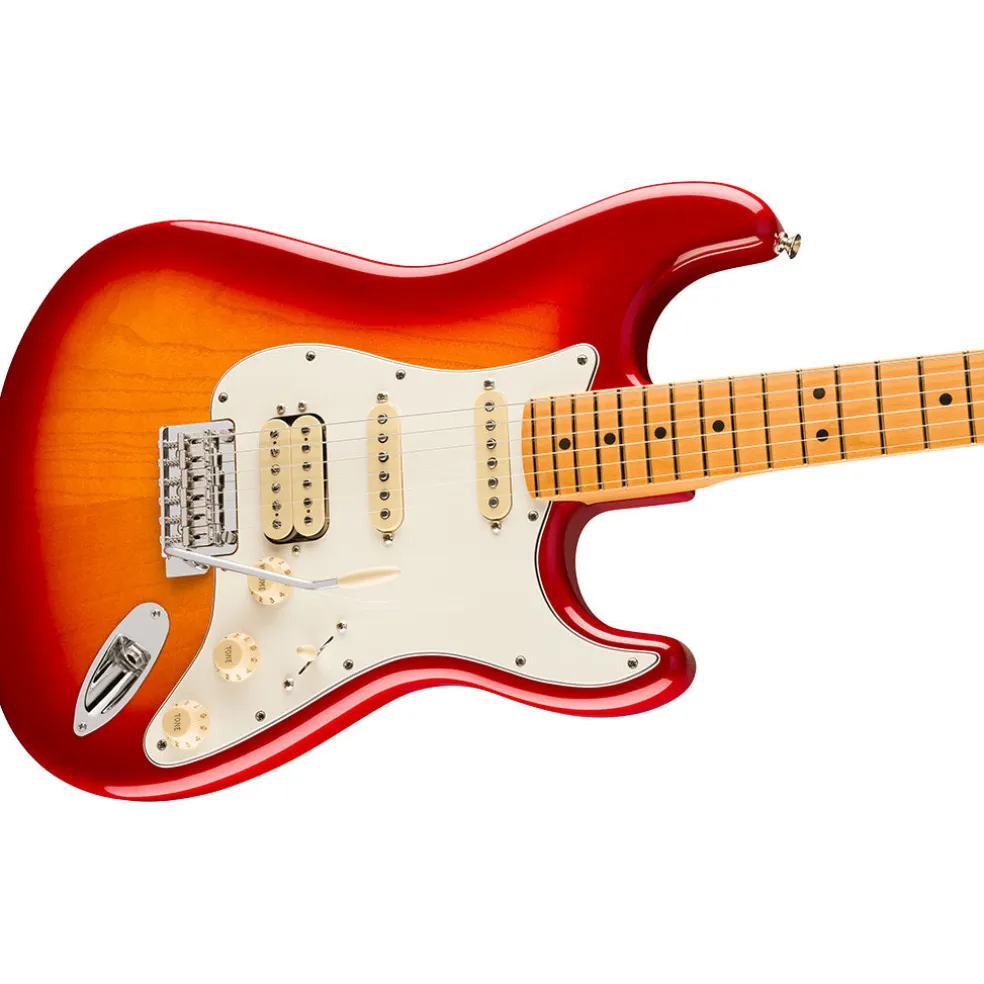 Fender Player II Stratocaster HSS - Chambered Ash Body - Maple Fretboard - Aged Cherry Burst