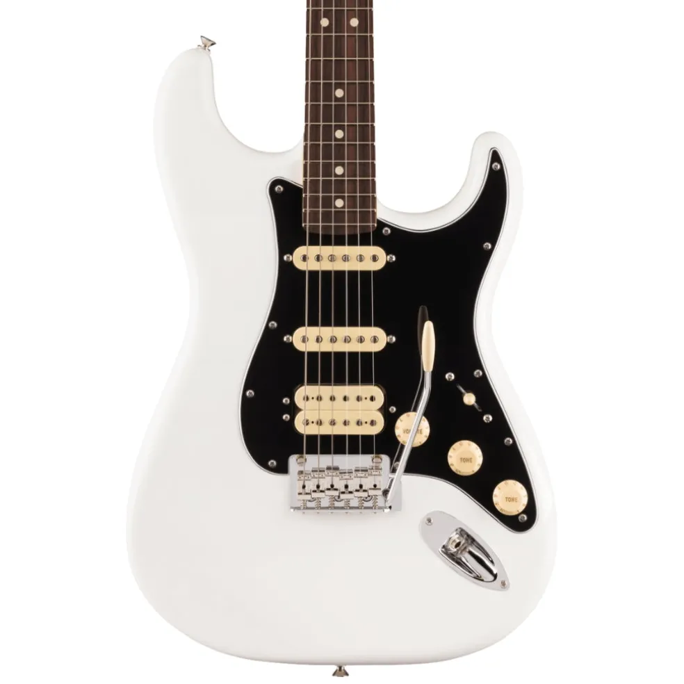 Fender Player II Stratocaster HSS Rosewood Fretboard Electric Guitar - Polar White
