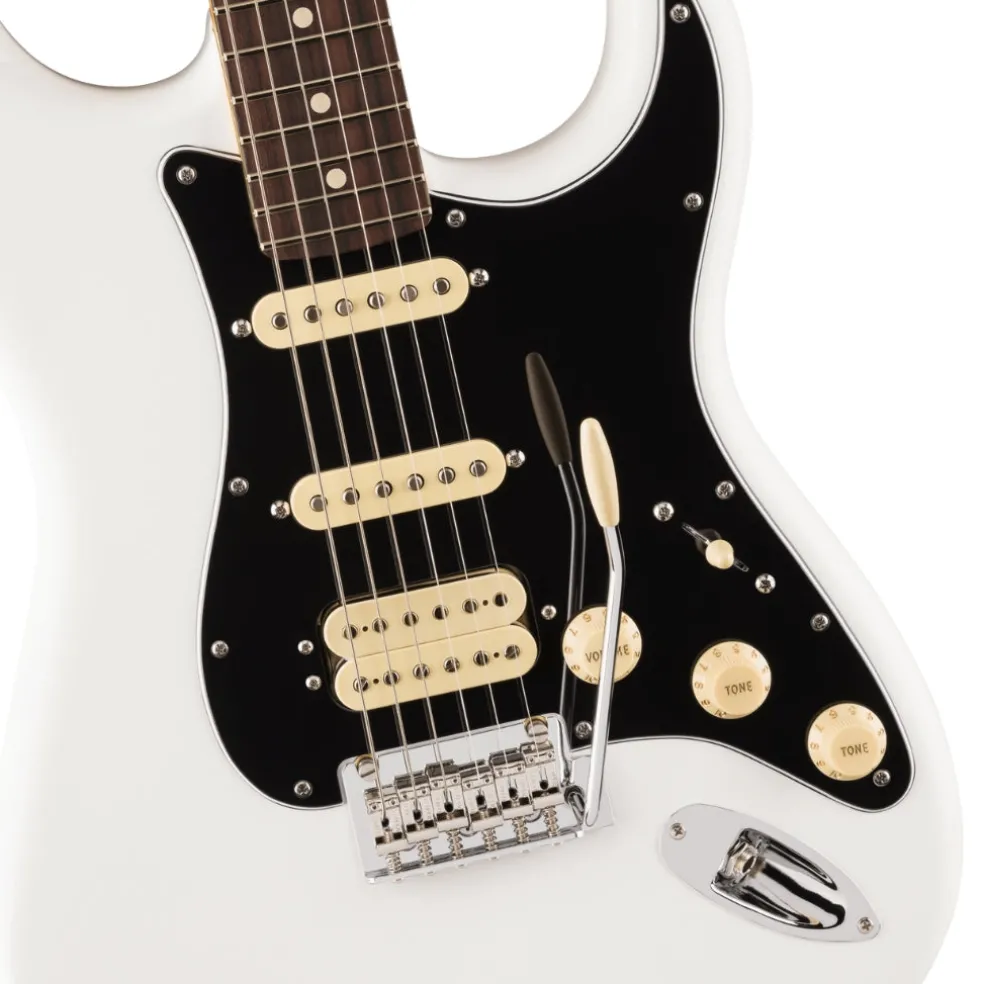 Fender Player II Stratocaster HSS Rosewood Fretboard Electric Guitar - Polar White