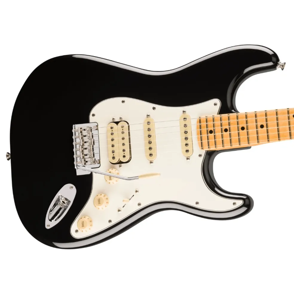 Fender Player II Stratocaster HSS Maple Fretboard Electric Guitar - Black