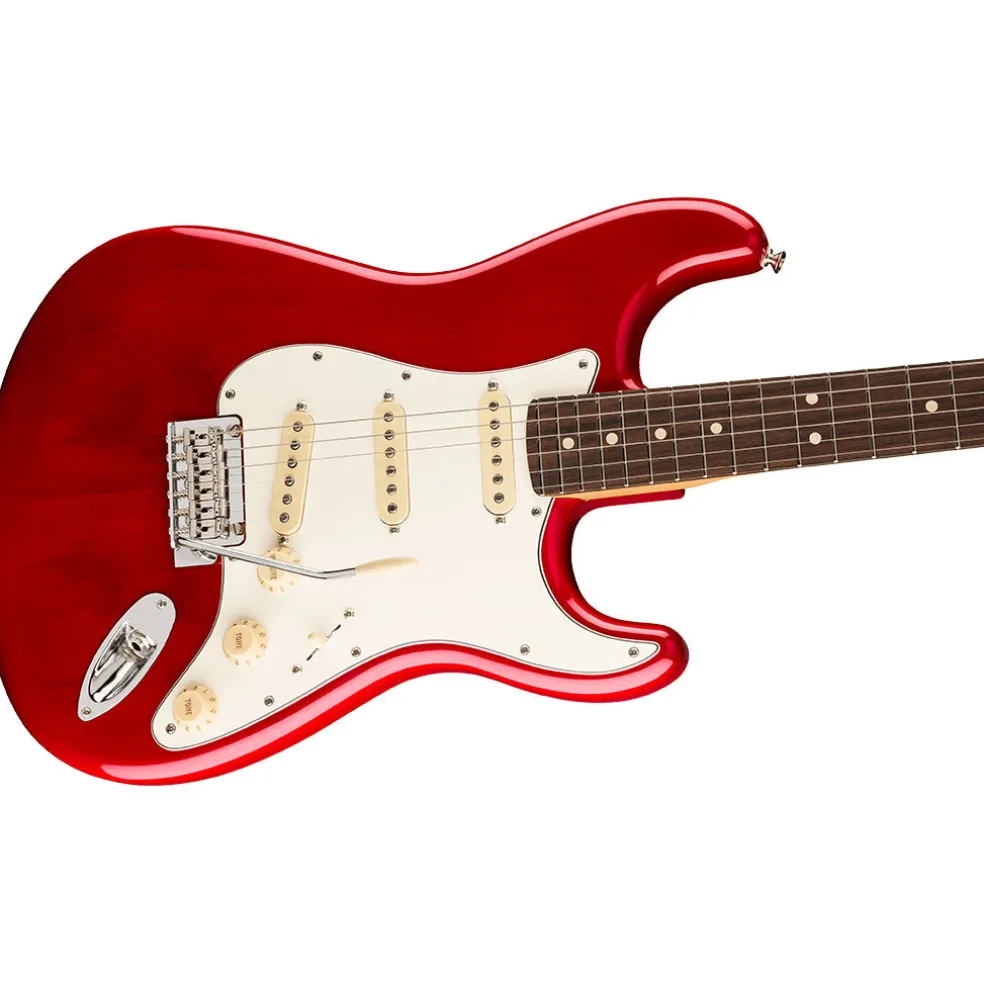 Fender Player II Stratocaster Chambered Mahogany Body - Rosewood Fretboard - Transparent Cherry Burst