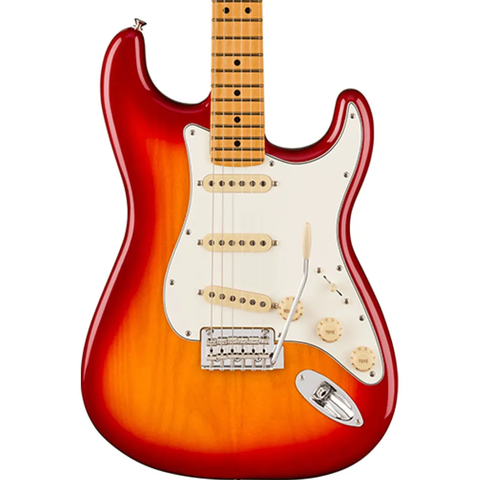 Fender Player II Stratocaster Chambered Ash Body - Maple Fretboard - Aged Cherry Burst