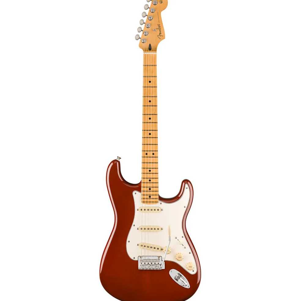 Fender Player II Stratocaster Chambered Mahogany Body - Maple Fretboard - Transparent Mocha Burst