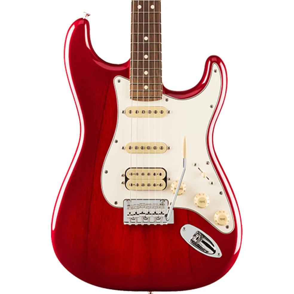 Fender Player II Stratocaster HSS - Chambered Mahogany Body - Rosewood Fretboard - Transparent Cherry Burst