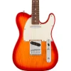 Fender Player II Telecaster - Chambered Ash Body - Rosewood Fretboard - Aged Cherry Burst