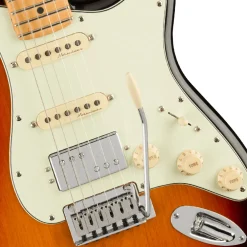 Fender Player Plus Stratocaster HSS Electric Guitar - 3-Color Sunburst, Maple Fingerboard