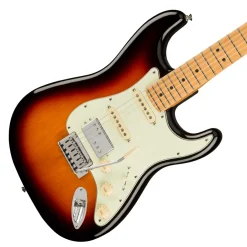 Fender Player Plus Stratocaster HSS Electric Guitar - 3-Color Sunburst, Maple Fingerboard
