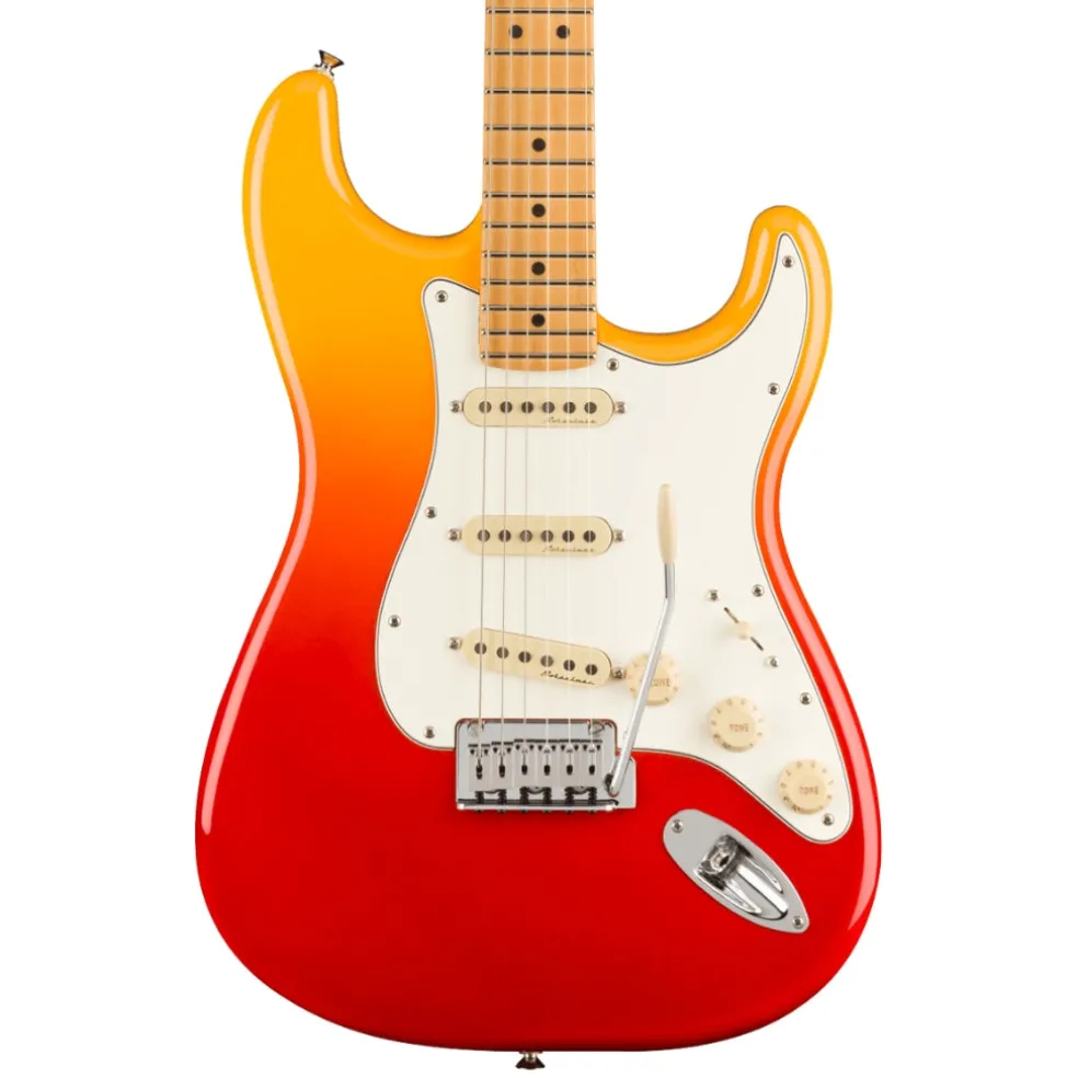 Fender Player Plus Stratocaster Electric Guitar - Tequila Sunrise, Maple Fingerboard