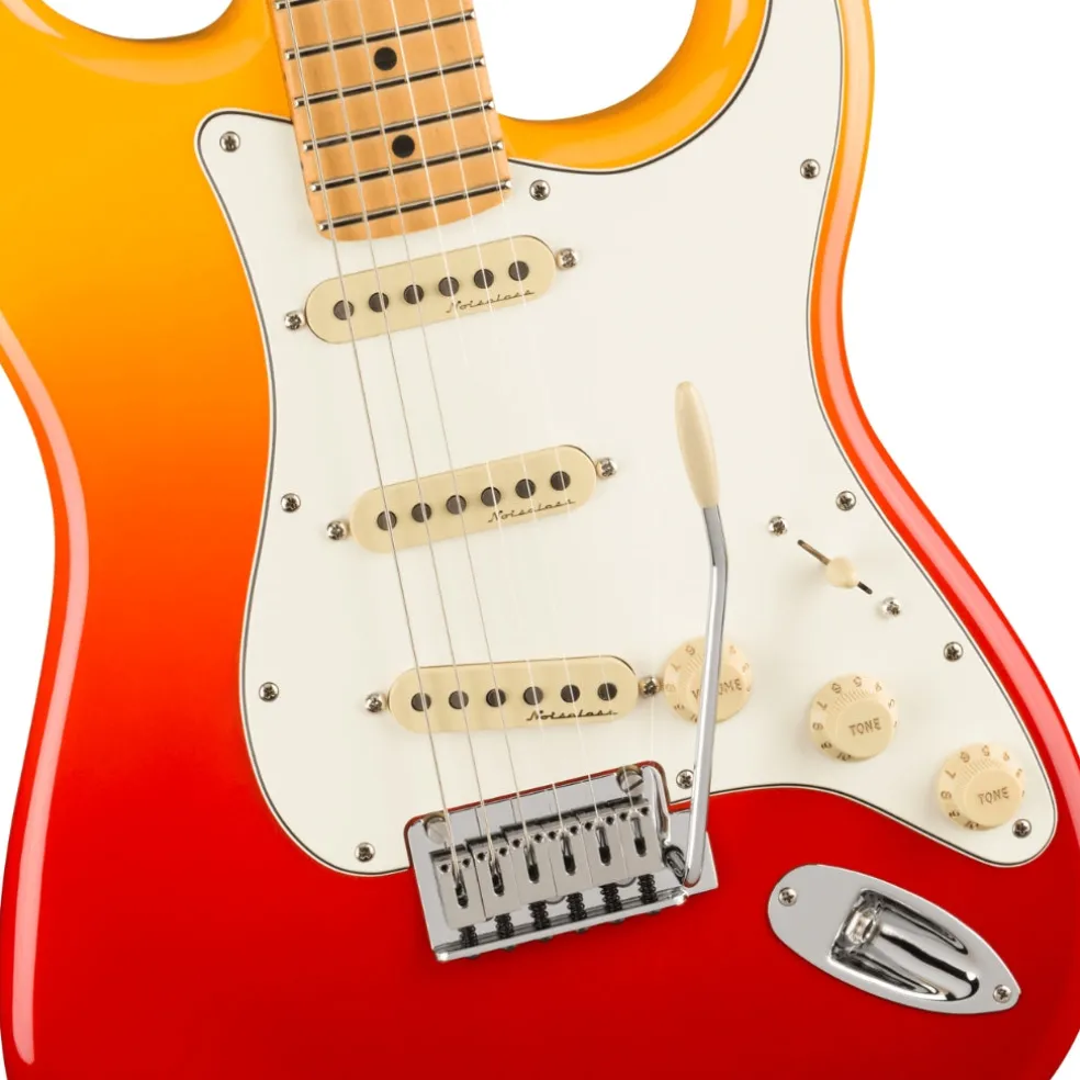 Fender Player Plus Stratocaster Electric Guitar - Tequila Sunrise, Maple Fingerboard