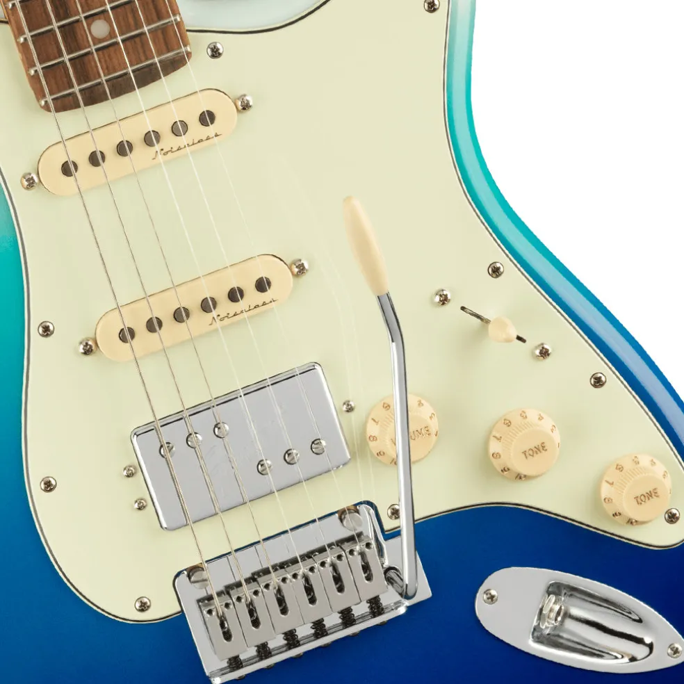 Fender Player Plus Stratocaster HSS Electric Guitar - Belair Blue, Pau Ferro Fingerboard