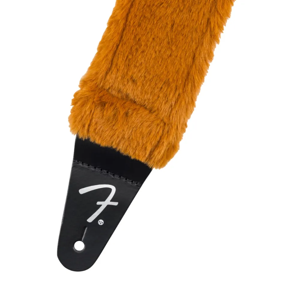 Fender Poodle Plush Strap Rust