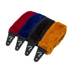 Fender Poodle Plush Strap Rust