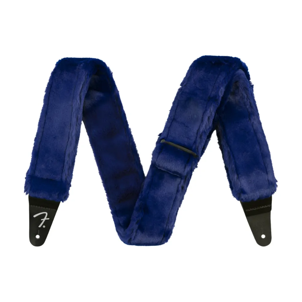 Fender Poodle Plush Strap Blue