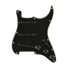 Fender Pre Wired Strat Pickguard Pure Vintage 59 with RWRP Midde Black 11 Hole PG