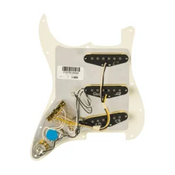 Fender Pre Wired Strat Pickguard Eric Johnson Signature Parchment 11 Hole PG