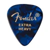 Fender Premium Celluloid 351 Shape Picks Extra Heavy Blue Moto 12 Pack