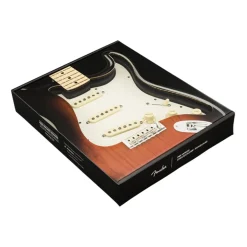 Fender Pre-Wired Strat Pickguard, Original '57/'62 SSS, Parchment 11 Hole PG