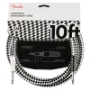 Fender Pro 10' Instrument Cable Checkerboard