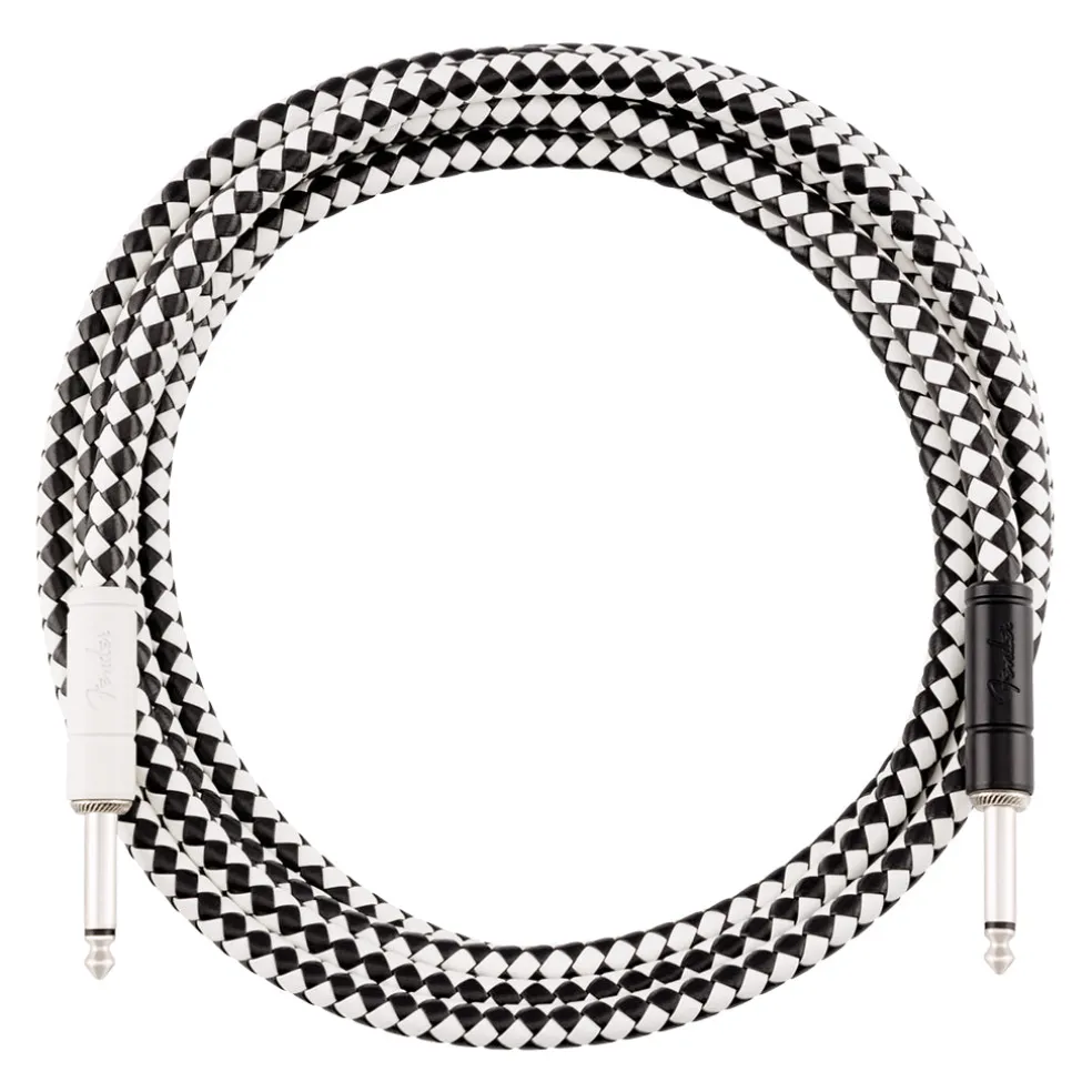 Fender Pro 10' Instrument Cable Checkerboard