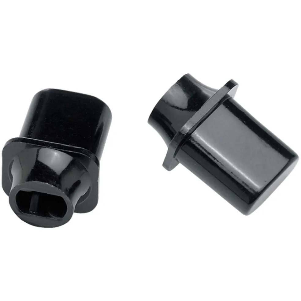 Fender Pure Vintage Telecaster Top-Hat Style Switch Tips - Black - 2 pcs.