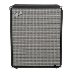 Fender Rumble 210 V3 - 700W 2x10 8ohm Bass Speaker Cabinet - Silver/Black
