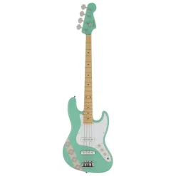 Fender Silent Siren Jazz Bass®, Maple Fingerboard, Surf Green