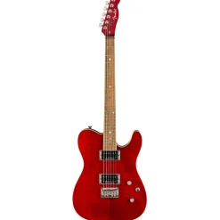 Fender Special Edition Custom Telecaster HH - Flame Maple Crimson Red Transparent