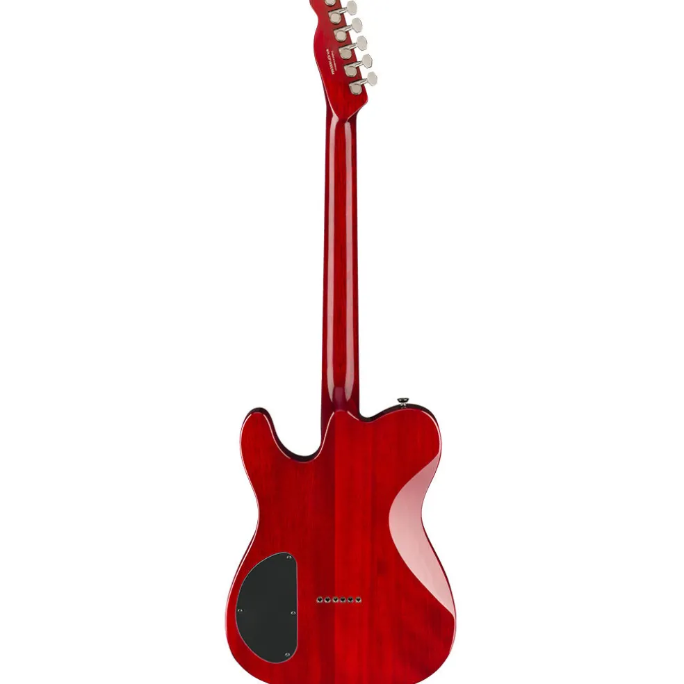 Fender Special Edition Custom Telecaster HH - Flame Maple Crimson Red Transparent