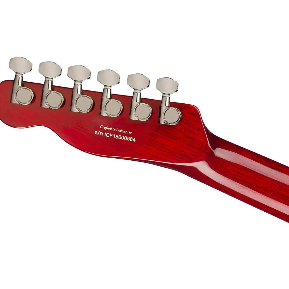 Fender Special Edition Custom Telecaster HH - Flame Maple Crimson Red Transparent
