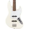 Fender Standard Jazz Bass, Laurel Fingerboard - Olympic White